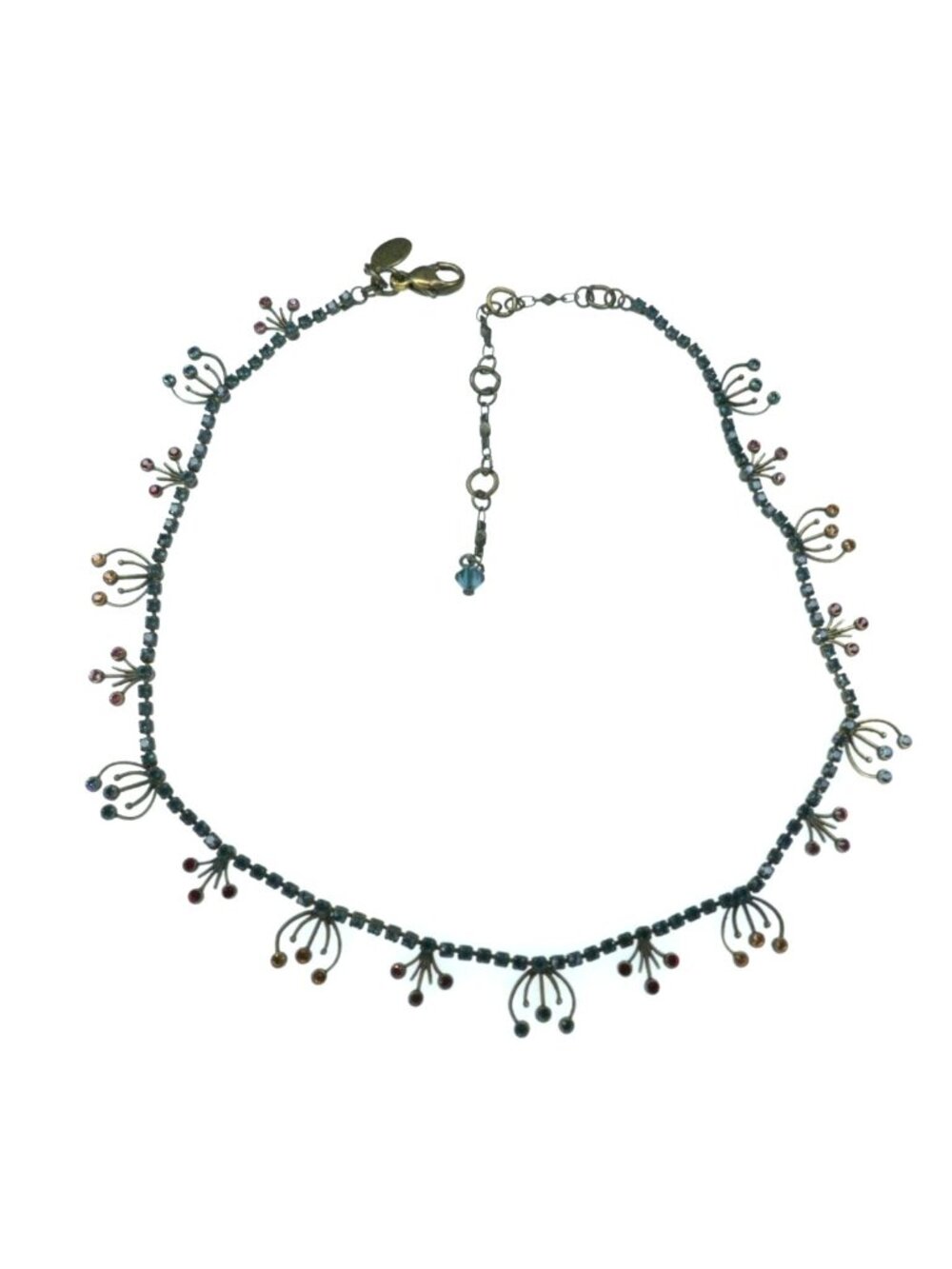 Retired Sorrelli Dandelion Starburst Necklace | Sparkling Spectacle Multi-Color